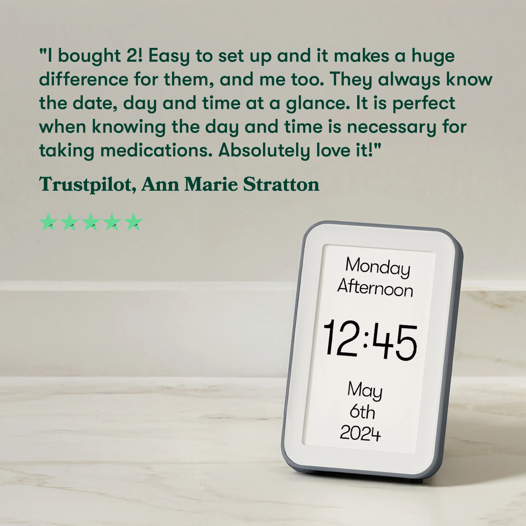 Day Connect™ - Dementia Day Clock - Image 9