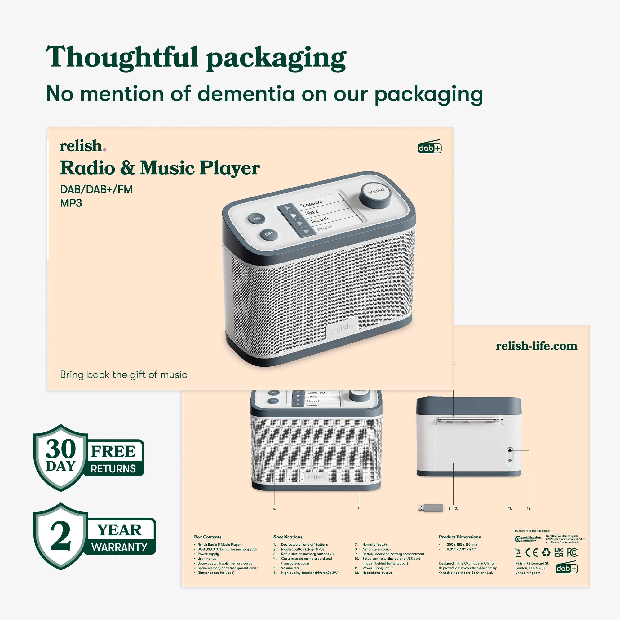 Dementia Radio & Music Player FM / DAB+ / MP3 - Image 12