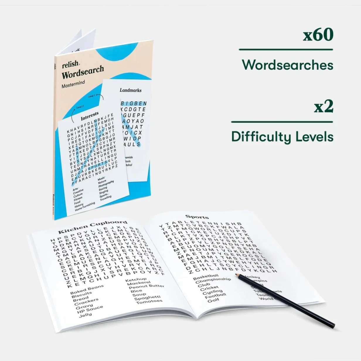 Dementia-Friendly Wordsearch Level 1 & 2 - Image 4